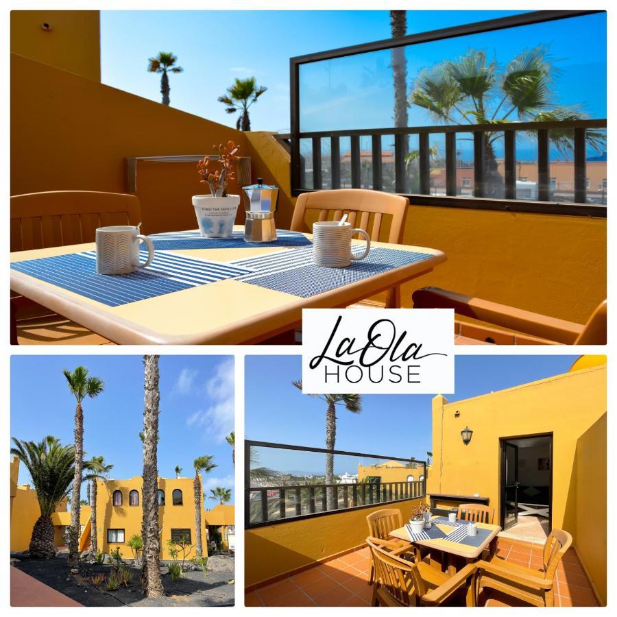 La Ola House Precioso Apartamento Con Piscina Corralejo Exterior foto